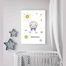 Quadro Decoração Infantil Bebê Planeta Mercúrio - 1
