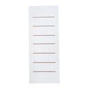 Ver imagem 1 de Folha de Porta de Madeira 210x92cm Cristal Primer Uniportas Branco