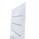 Ver imagem 4 de Folha de Porta de Madeira 210x92cm Cristal Primer Uniportas Branco