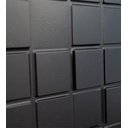 Ver imagem 3 de Kit 25 Placas Revestimento de Parede PVC 3d Alto Relevo Pixels Preto