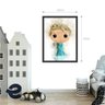 Princesa Elsa Frozen Quadro Decorativo - 2