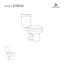 Ver imagem 3 de Assento Sanitário Lisboa Branco para Vaso Luzarte Estrela