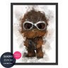 Personagem Chewbacca Star Wars Quadro Decorativo - 1