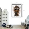 Personagem Chewbacca Star Wars Quadro Decorativo - 2
