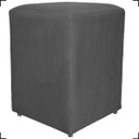 Ver imagem 1 de Puff Dado Decorativo para Sala Recepção Penteadeira Suede Cores
