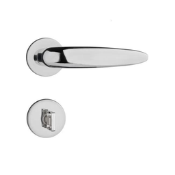 Fechadura WC Alavanca Roseta Erich Zamac Cromado 40mm 692-80B - Pado - 2
