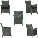 Ver imagem 5 de 4 Poltronas Igapó Alumínio Micro Pintura Preta Corda Náutica Estofado 12