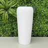Vaso Decorativo Fibra de Vidro Florida P 65cm Branco Fosco - 4