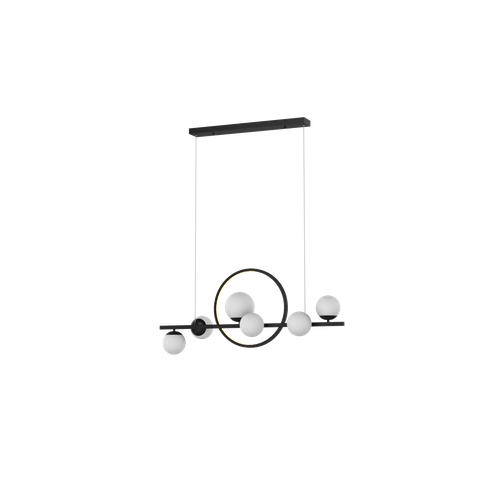 Lustre Pendente de Led Mics com Globo de Vidro 17w