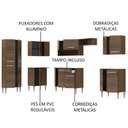 Ver imagem 7 de Cozinha Canto Emilly Armário Balcão 15 Portas Rustic Madesa