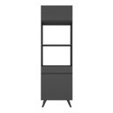 Ver imagem 5 de Paneleiro 2 Portas 63cm para Forno e Microondas Veneza Multimóveis V3679 Preto