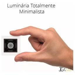 Spot Luminária Embutir Móvel 2w Bco Quente Bivolt Envio 24h - Branco - Bco Neutro - 110v/220v - 3