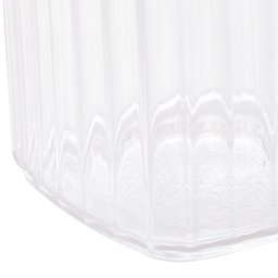 Garrafa de Vidro P/Água C/Alça e Tampa Plástica Branca 500ml Luminarc - 5 Garrafa de Vidro P/Água C/Alça e Tampa Plástica Branca 500ml Luminarc - 5