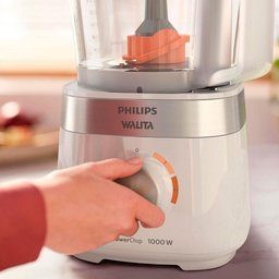 Processador de Alimentos Philips Walita PowerChop RI7303 com 2 Velocidades e 1000W - 14