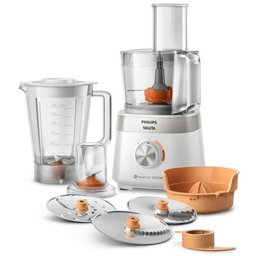 Processador de Alimentos Philips Walita PowerChop RI7303 com 2 Velocidades e 1000W - 1