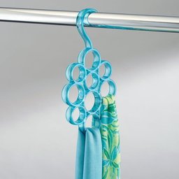 Cabide Organizador Porta Gravata Cinto Lencos Gancho Multiuso 10 Espacos Cachecol - 3