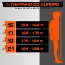 Ver imagem 4 de Bicicleta Aro 29 Quadro 19 Alumínio 27v Freio Disco Hidráulico Z3-20 Preto/Amarelo/Vermelho - Dropp