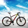 Bicicleta Aro 29 Quadro 19 Alumínio 27v Freio Disco Hidráulico Z3-20 Preto/Amarelo/Vermelho - Dropp - 2