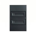 Ver imagem 1 de Dimmer Duplo Stella S.Touch 0-10V 4x2 Preto Bivolt Preto