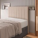 Ver imagem 2 de Cabeceira Cama Box Solteiro Ivana 90cm Veludo - Abmaza