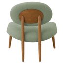 Ver mais imagens de Poltrona Decorativa Yves Base Madeira Castanho Verde Claro - Nexta Casa