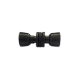 Puxador para box de banheiro vidro temperado blindex - Bronze - 2