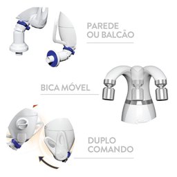 Torneira Elétrica Eletrônica 5500 Watts 110 Volts Sintex Preta - 8