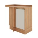 Ver imagem 3 de Balcão Canto Reto 1 Porta com Tampo Aroeira CabeCasa MadeiraOriginals