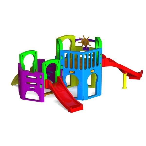 Playground Multiplay (Com Protetor/Timão/Escalada Pequena) - Freso