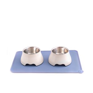 KIT PET COM COMEDOURO OU BEBEDOURO E JOGO AMERICANO - 3PÇS