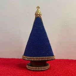 Imagem Resina Nacional Nossa Senhora Aparecida 15cm Strass - 3