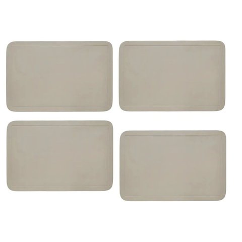 Jogo Americano Pvc 44 X 28,5 Areia - 4 Unidades Utensilios do Chef