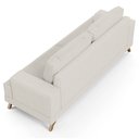 Ver imagem 6 de Sofá 180cm 3 Lugares Pés Curvos Santi Linho D05 Cru - Mpozenato