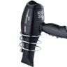 Kit 2 Suportes Porta Secador de Cabelo Espiral Cromados Acessórios para Banheiro Parede - 3