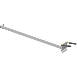Suporte Refletor Inclinado Parede Braço 50 Cm Branco - 1