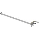 Ver imagem 1 de Suporte Refletor Inclinado Parede Braço 50 Cm Branco