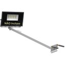 Ver imagem 2 de Suporte Refletor Inclinado Parede Braço 50 Cm Branco