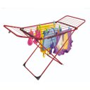 Ver imagem 1 de Varal De Chão Colorido Vermelho Com Abas