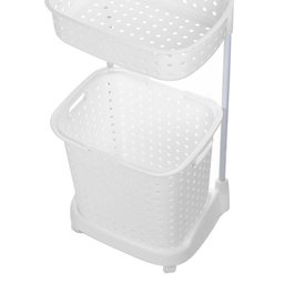 Conjunto para Lavanderia Viena Triplo Branco - 3