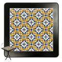 Ver imagem 3 de Cj Mesa Madeira Azulejo 60x60cm - Bistrô Fixa 78cm + 4 Cadeiras 43 - Preta - Anos Dourados
