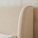 Ver imagem 6 de Cabeceira Casal 140 cm Greta com Frame Boucle Tca 310 Corino Tcs 725 Peer