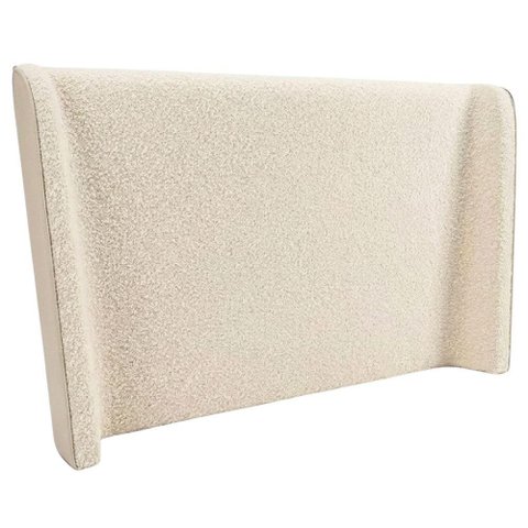Cabeceira Casal 140 cm Greta com Frame Boucle Tca 310 Corino Tcs 725 Peer