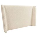 Ver imagem 1 de Cabeceira Casal 140 cm Greta com Frame Boucle Tca 310 Corino Tcs 725 Peer