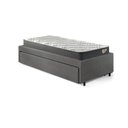 Ver imagem 6 de Base Box Cama Viúva Sapateira Courino Linho Cinza e Colchão Adapto Ecoflex 120x203