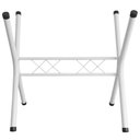 Ver imagem 4 de Pé De Mesa Base Para Tampo Pedra Granito 1,50 Sala De Jantar Ql Branco