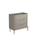 Ver imagem 2 de Mesa de Cabeceira 3 Gavetas L67,5 X A70cm Mdf