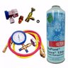 Kit Recarga Gás Dupont R134a Automotivo + Válvula Engate - 1