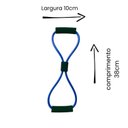 Ver imagem 2 de Extensor Elástico Yins Ys37058 para Yoga, Pilates e Musculação