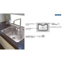 Ver imagem 3 de Cuba para Cozinha Tramontina Morgana 69x49cm Acetinado 93806/192