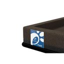 Ver imagem 5 de Cama box PET Cachorro / Gato Pequeno PróPet Foam Marrom/Preto (45x55x10) - Probel